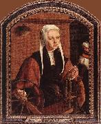 Maerten van heemskerck Portrait of Anna Codde oil painting reproduction